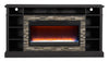 Lappland 70" TV Stand with Crystal Ember Firebox 