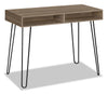 Ezra 40\" Office Desk with Cubbyholes - Taupe