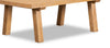 Rhett 48" Modern Coffee Table - Light Brown Oak|Table à café moderne Rhett de 48 po - chêne brun clair
