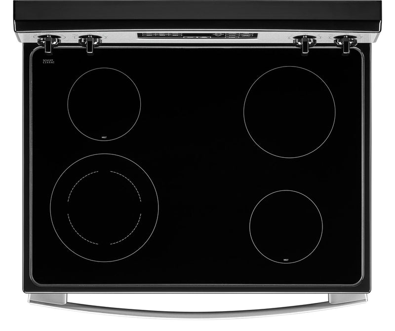 Amana 4.8 Cu. Ft. Electric Range with Self-Clean - Stainless Steel - YAER6603SMS