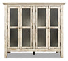 Rocco Cream Accent Cabinet – Medium  - Rustic style Accent Cabinet in Cream  Acacia