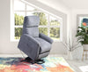 Ruben Chenille Power Lift Reclining Chair - Grey 