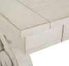 Bronwyn 50" Traditional Coffee Table with Storage - Alabaster Pine with Scroll Design Wood Base|Table à café traditionnelle Bronwyn de 50 po avec rangement - pin albâtre avec base en bois à volutes