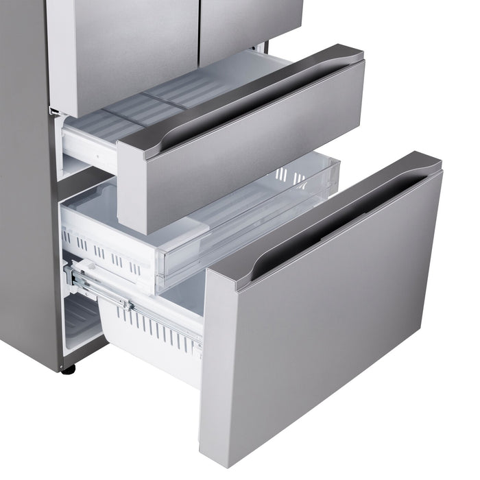 LG 36\" 30 Cu. Ft. French-Door Refrigerator - Smudge Proof Stainless Steel - LF30S8210S