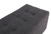 Kai 3-Piece Storage Ottomans - Contemporary style Ottoman in Grey Medium Density Fibreboard (MDF)