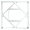 Rosie Coffee Table  - Glam style Coffee Table in Silver Medium Density Fibreboard (MDF)