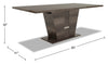 Gino 7-Piece Dining Set 