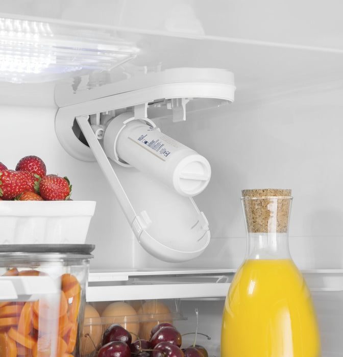 GE 33\" 18.6 Cu. Ft. French-Door Refrigerator - Stainless Steel Fingerprint Resistant  - GWE19JYLFS