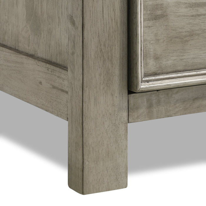 Levi Bedroom 9-Drawer Dresser, 67\"W x 38\"H, Wood - Drift Grey
