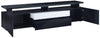 Adam 78" TV Stand - Black - Contemporary style TV Stand in Black