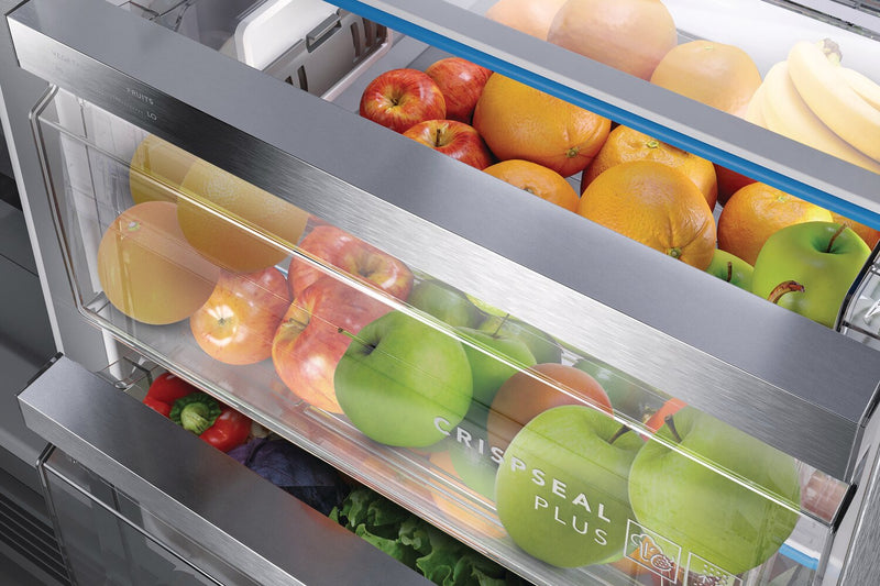 Frigidaire Professional 36.1\" 22.3 Cu. Ft. Counter-Depth Side-by-Side Refrigerator - Smudge-Proof® Stainless Steel - PRSC2222AF