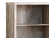 Slade 4-Shelf Bookcase - Taupe  