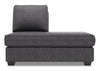 Sofa Lab Roll RAF Chaise Return - Luxury Charcoal