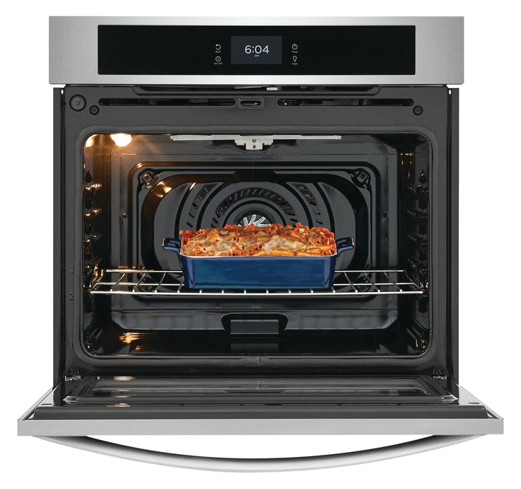 Frigidaire 30\" 5.3 Cu. Ft. Electric Single Wall Oven with Fan Convection - Stainless Steel - FCWS3027AS