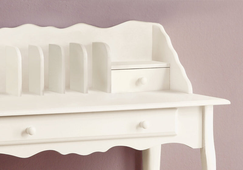 Samantha 36\" Queen Anne-Style Office Desk - White