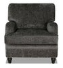 Bellmont Chenille Chair - Charcoal 