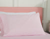 Hallie Striped 4-Piece Full Cotton Sheet Set - Pink | Ensemble de draps Hallie de 4 pièces rayés en coton pour lit double - rose