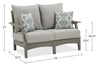 Cape Patio Loveseat 