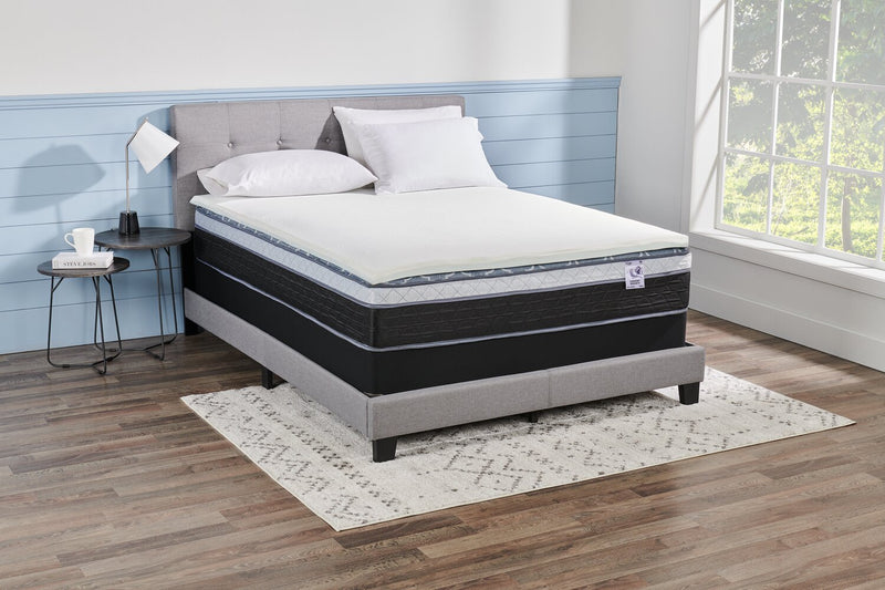 Springwall 2\" Silver Luxury Firm Queen Mattress Topper