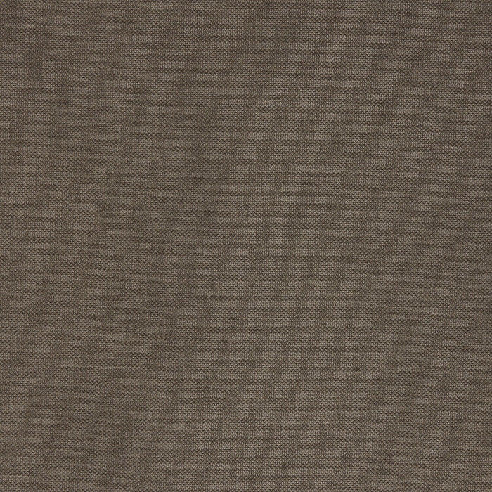 Eclipse Modular 43\" Linen-Look Fabric Ottoman with Feather Down Cushion - Slate Brown