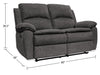 Chandler Chenille Reclining Loveseat - Grey 