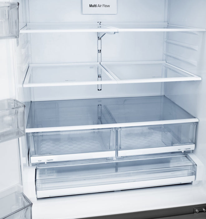 LG 36\" 28 Cu. Ft. French-Door Refrigerator - Smudge Proof Stainless Steel - LRFS28XBS