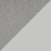 Enrica 16.13" Glam Square Glass Top End Table - Silver Finish |Table de bout carrée somptueuse Enrica de 16,13 po avec dessus en verre - fini argenté