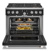 Café 6.2 Cu. Ft. Smart Commercial-Style 6-Burner Gas Range - CGY366P3TD1 