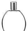28" Nickle Metal with Acrylic Base Table Lamp|Lampe de table de 28 po en métal nickel avec base en acrylique