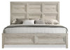 Lara 5pc Bedroom Set with Bed, Dresser & Mirror, Antique Grey - King Size | Ensemble de chambre à coucher Lara 5 pièces avec lit, commode et miroir, gris antique - format très grand lit
