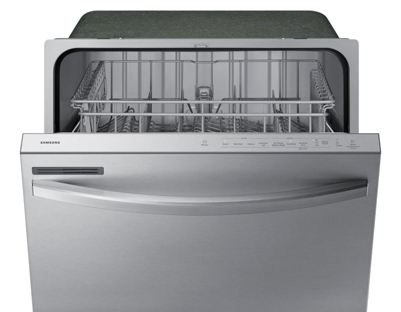 Samsung 24\" 53 dBA Built-In Top-Control Dishwasher with Hybrid Tub - DW80CG4021SRAA