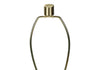63" Gold Metal Tripod Floor Lamp|Lampe à pied de type trépied de 63 po en métal doré