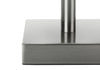 17" Nickle Metal 2-Piece Set, with Two Table Lamps and USB Charging|Ensemble 2 lampes de table de 17 po en métal nickel avec recharge USB