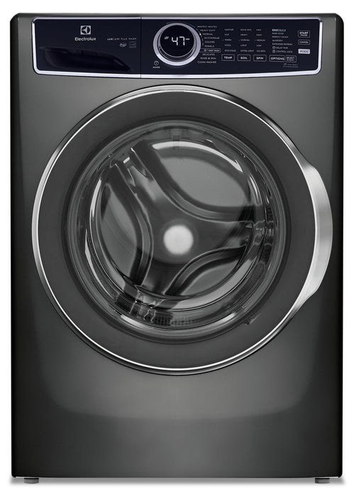 Electrolux 5.2 Cu. Ft. Front-Load Washer and 8 Cu. Ft. Gas Dryer - Titanium 