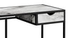 Everly Desk - White Marble-Look 