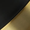 28" Black and Gold Metal with Beige Drum Table Lamp|Lampe de table de 28 po en métal noir et doré avec abat-jour beige