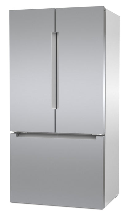Bosch 800 Series 36\" 20.8 Cu. Ft. Smart Counter-Depth French Door Refrigerator with Dual Compressor