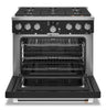 Café 6.2 Cu. Ft. Smart Commercial-Style 6-Burner Gas Range - CGY366P3TD1 