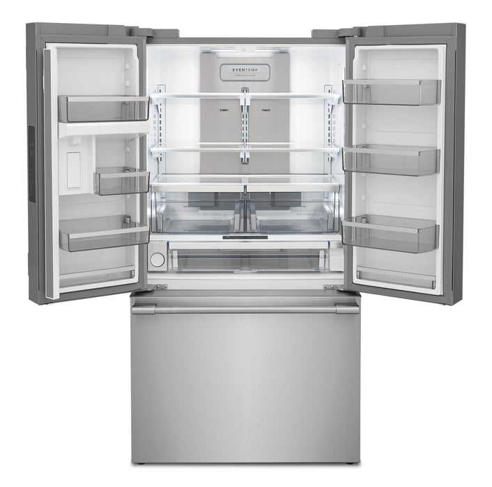 Frigidaire Professional 36\" 23.3 Cu. Ft. Counter-Depth French-Door Refrigerator - Smudge-Proof® Stainless Steel\t - PRFG2383AF