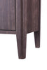 Gabe 84” TV Stand  - Contemporary style TV Stand in Walnut brown Medium Density Fibreboard (MDF)