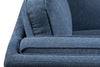 Kassia Linen-Look Chair - Blue 