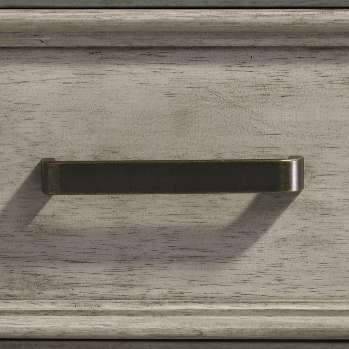 Levi Bedside 3-Drawer Dresser, 30\"W x 30\"H, Wood - Drift Grey