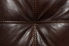 Addison Leath-Aire Loveseat - Brown 