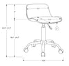 Letty Office Chair - Black 