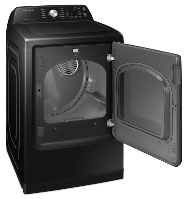 Samsung 7.4 Cu. Ft. Electric Dryer - Black Stainless Steel - DVE47CG3500VAC