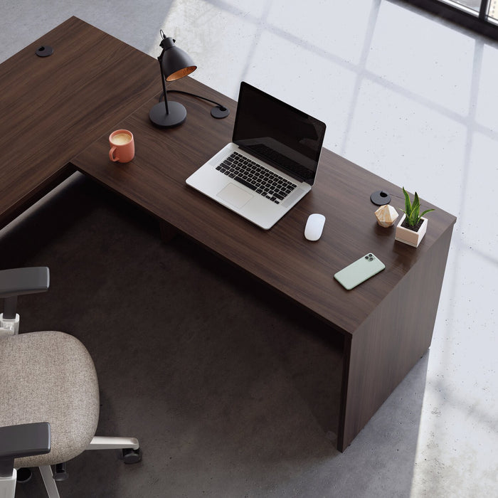 Affirm 47.17\" Commercial Grade Office Desk - Noble Elm