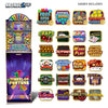 Arcade1Up Wheel of Fortune Casinocade Deluxe Arcade Game Cabinet | Borne d'arcade Wheel of Fortune Casinocade Deluxe de Arcade1UP