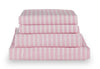 Hallie Striped 4-Piece Full Cotton Sheet Set - Pink | Ensemble de draps Hallie de 4 pièces rayés en coton pour lit double - rose