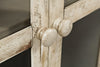 Rocco Cream Accent Cabinet – Medium  - Rustic style Accent Cabinet in Cream  Acacia