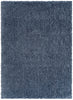 Lawson Blue Shag Area Rug - 7'9" x 9'5" 